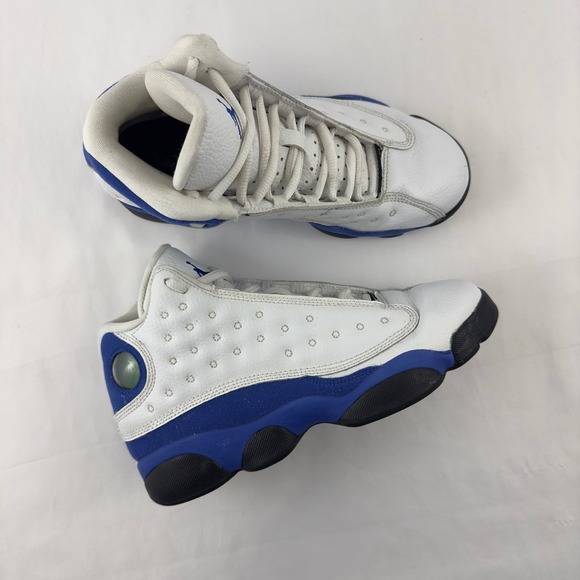 Nike Air Jordan 13 Retro ‘Hyper Royal’‎ white shoes - Picture 5 of 8